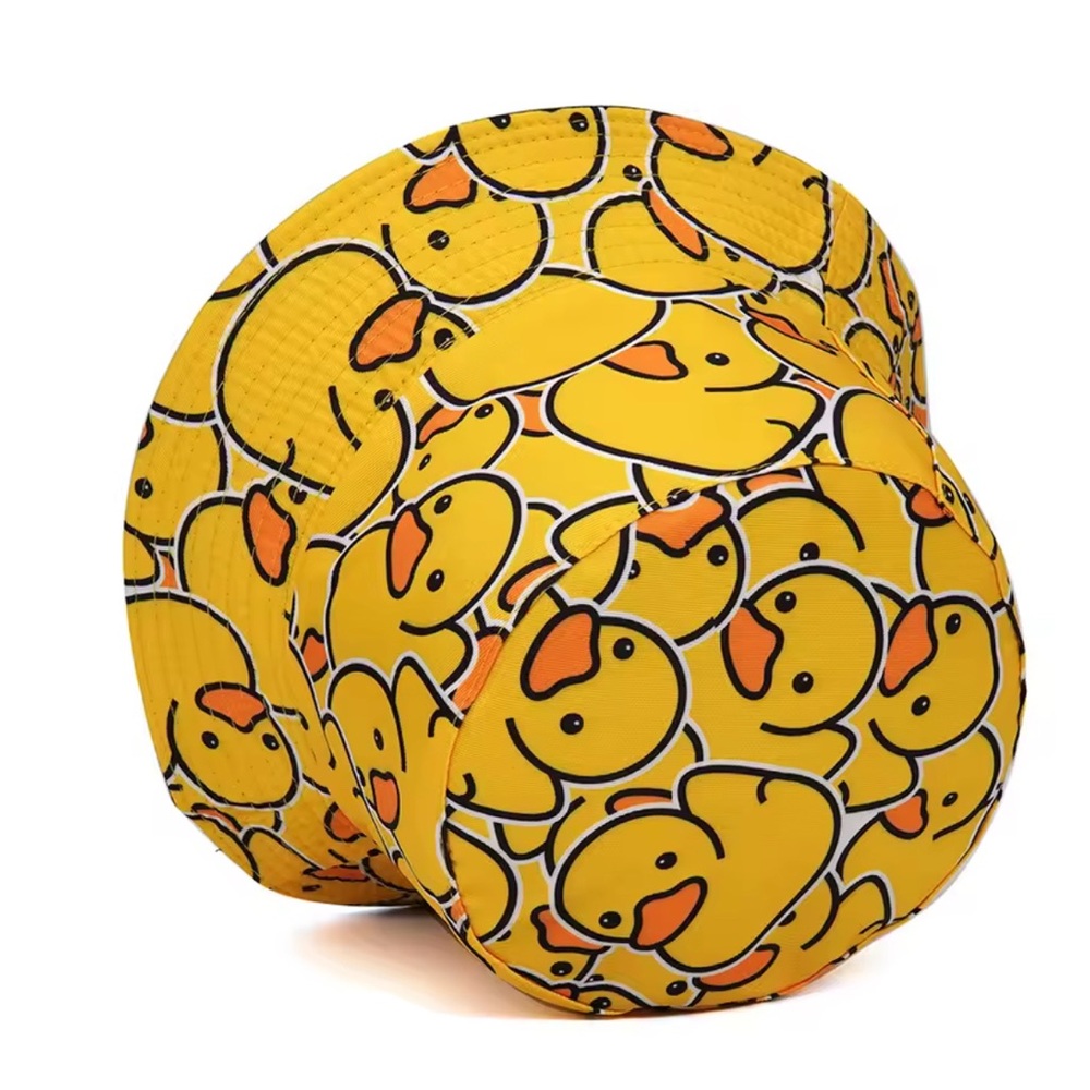 Brand new baby duck bucket hat monogram yellow adult unisex poolside fishing etc